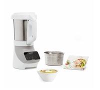 Moulinex Soup & Plus Mixeur de cuisine 1100 W Métallique, Blanc