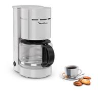 Moulinex Cafetière filtre grise, Porte-filtre pivotant, Simpleo FG121B10