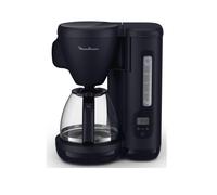 moulinex cafetière filtre programmable 15 tasses 1000w bleu nuit FG2M2810