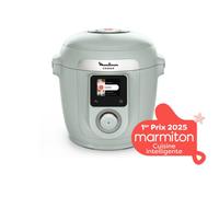 Moulinex Cookeo Wifi 10-en-1, Multicuiseur intelligent haute pression, 10modes de cuisson, Rapide, Sans surveillance, Guide de cuisson pas à pas, 6 L, CE96G310