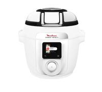Cookeo MOULINEX Multicuiseur Airfryer Cookeo Infinity sans pale Blanc CE9721F0 16 modes de cuisson, 6,5 L