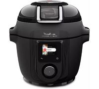 Cookeo MOULINEX Multicuiseur Airfryer Cookeo Infinity Noir CE9828F0 20 modes de cuisson, 6,5 L