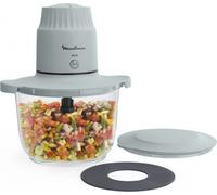 Moulinex Choppeo DJ603110 Broyeur de repas électrique 1 l 500 W Gris, Transparent