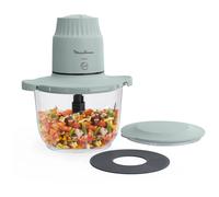 Moulinex Hachoir Choppeo DJ603110 3-en-1 500 W 1 L Bol en verre Gris et transparent