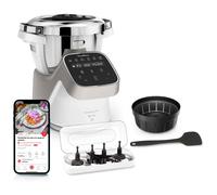 Moulinex Companion Pro HF850810 robot ménager 1550 W 4,5 L Gris, Acier inoxydable et Blanc