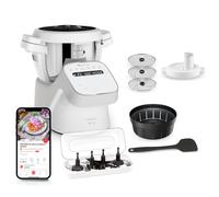 Moulinex, Companion, Robot cuiseur, 14 fonctions, Capacité XL 10 personnes, Gris, Fabriqué en France, Acc découpe légumes, YY5778FG