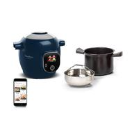 Moulinex Cookeo+ 150 recettes Bleu,Multicuiseur intelligent haute pression