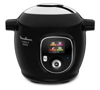 MOULINEX COOKEO+ CONNECT MULTICUISEUR INTELLIGENT 6 PROGRAMMES, 200 RECETTES 6L NOIR CE867810