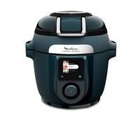 Moulinex Cookeo Infinity, Air fryer + multicuiseur sous pression, Sans pale de mélange, 17 programmes, Bleu Trust, CE97GUF0