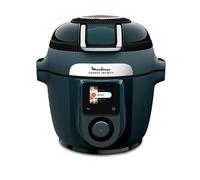 Moulinex Cookeo Infinity, Air fryer + multicuiseur sous pression, Sans pale de mélange, 17 programmes, Bleu Trust, CE97GUF0