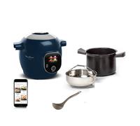 Moulinex YY5137FB appareil multi-cuissons 6 L 1600 W Bleu, Chrome