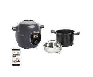 Moulinex Cookeo Multicuiseur 150 recettes Rapide 6 L 6 personnes Gris Java Pepper CE851HF0