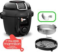 Moulinex - Cookeo Multicuiseur Airfryer Cookeo Infinity Avec Pale Noir Ce9828f0 20 Modes De Cuisson, 6,5 L