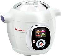 Moulinex Cookeo Multicuiseur intelligent, 6 L, 1200 W, 100 recettes préprogrammées, Jusqu'à 6 personnes, 6 modes de cuisson, Guide pas à pas, Facile à utiliser CE704110