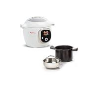 Moulinex COOKEO+ MULTICUISEUR INTELLIGENT 6 PROGRAMMES, 180 RECETTES 6L BLANC CE85BA10