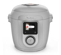 Moulinex Cookeo Simplicity, Multicuiseur, 6 modes, Cuisson Pression | Mijoteur, Recettes pas à pas, 6L, Gris clair, CE821GF0