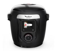 Moulinex Cookeo Wi-Fi 10-en-1, Multicuiseur, 10modes de cuisson, Cuisson sous pression, Etapes détaillées, CE96G810, Noir