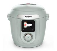 Moulinex Cookeo Wifi 10-en-1, Multicuiseur intelligent haute pression, 10modes de cuisson, Rapide, Sans surveillance, Guide de cuisson pas à pas, 6 L, CE96G310