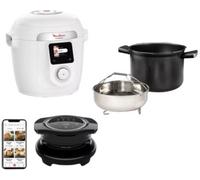 Moulinex - Cookeo Yy5855fb Wifi 9-En-1, 6 L, 9 Modes De Cuisson, 150 Recettes + Extra Crisp