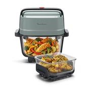 Moulinex Friteuse à air Crisp&Go FY7014E0 1700 W 1,4/3,8 L Bleu