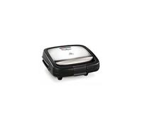 Moulinex SZ192D gaufrier et appareil à croque-monsieur 700 W Noir, Acier inoxydable