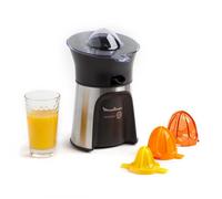 Moulinex PC603D10 Vitapress Direct Serve 3 Cônes-Presse-Agrume Gris Métallisé/Noir 100W