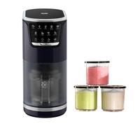 Moulinex - Dolci Machine à glaces 10 programmes 3 bols 1.4L Bleu nuit