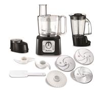 MOULINEX Double Force Compact Robot multifonction, 2 sorties moteur, 2 vitesses, Blender Smoothies et Shakes, 9 accessoires