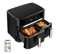 Moulinex Double friteuse à air XXL 11 L, Dual Easy Fry XXL, EZ9428F0
