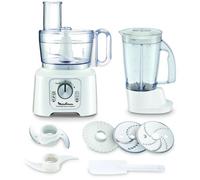 Robot multifonction Moulinex DoubleForce Compact - 800W - 6 vitesses + pulse - 7 accessoires