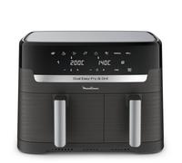 Moulinex Dual Easy Fry & Grill EZ905B20 - Friteuse avec peu d'huile - 8.3 litres - noir