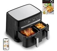 Friteuse à air - Moulinex - Easy Fry Dual - 8.3L - 2450 Watts - 7 programmes automatiques