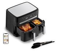 Tefal Easy Fry Mega EY855D10 friteuse Unique 7,5 L Autonome 2020 W Friteuse d’air chaud Noir, Acier inoxydable