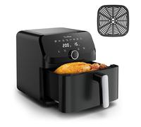 Moulinex Easy Fry Mega, air fryer compact, Mono tiroir 7.5 L, Jusqu’à 8 personnes, 8 programmes, noir EZ8558F0