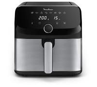 Moulinex Easy Fry Mega EZ855D20 friteuse Unique 7,5 L Autonome Friteuse d’air chaud Noir, Acier inoxydable
