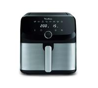 Moulinex Easy Fry Mega EZ855D20 friteuse Unique 7,5 L Autonome Friteuse d’air chaud Noir, Acier inoxydable