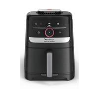 Moulinex Easy Fry Silence, air fryer 5L, 1,5 kg, Technologie Silence, Système Easy Clean & Store, Interface pas à pas intelligente, Noir, EZ5728F0
