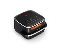 Moulinex Easy Fry XL Surface & Pizza 4L, Air fryer, Très grande surface de cuisson, Compact, Fenêtre de visualisation, Noir, AL4018F0