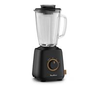 Moulinex Eco Respect, Blender, Bol verre 1.75L, 800W, 2 vitesses, 4 lames,Blender classique