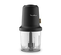 Moulinex Eco Respect hachoir, Design écologique, Oignons, ail, herbes, sauces, 0,5 L, 2 lames, 500 W, Fabriqué en France AT80E810