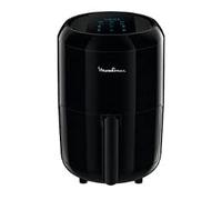 Moulinex EZ3018 Easy Fry Compact Precision - Friteuse électrique, pour 2 personnes, 6 modes préréglés, écran tactile, 1030 W, capacité alimentaire 1,5 kg, 1,6 L, noir