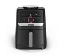 Moulinex Easy Fry Silence, air fryer, 5 L, Technologie Silence, Système Easy Clean & Store, Interface pas-à-pas intelligente, Noir