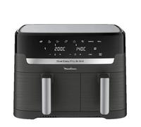 Moulinex EZ905B20 Air Fryer Gril Double Tiroir Friteuse Sans Huile 8,3L Noir