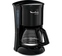 Moulinex FG1528 Machine à café américaine, 6 tasses, avec filtre, 0,6 l, noir