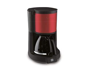Moulinex fg370d11 autonome semi-automática - Cafetière (autonome, Cafetière Filtre manuel, noir, rouge, pot, boutons, couvercle rabattable)