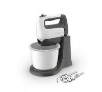 Moulinex Fouet électrique HM4641 PrepMix 500W 5 Vitesses Blanc avec Bol