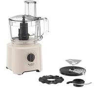 MOULINEX Easy Force Robot multifonction, 4 accessoires, 15 fonctions, Compact, Pièces compatibles lave-vaisselle FP242B10