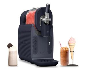 Moulinex Freezi, Machine à glaces et boissons glacées 16-en-1, Desserts glacés, Facile à utiliser, Grande capacité, MJ8024F0