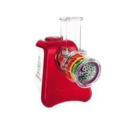 Moulinex Fresh Express Max DJ812510 - Râpe électrique - 260 Watt - Blanc/rouge rubis aluminium brossé