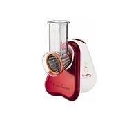 Moulinex Fresh Express Plus DJ756G Ruby Red - Râpe électrique - 150 Watt - rouge métallique/blanc